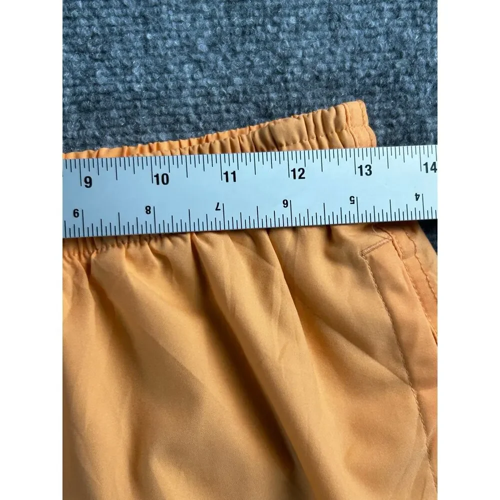 Columbia PFG Fishing Shorts Men's Small Peach Swim Trunks Drawstring